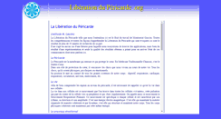 Desktop Screenshot of liberationdupericarde.org